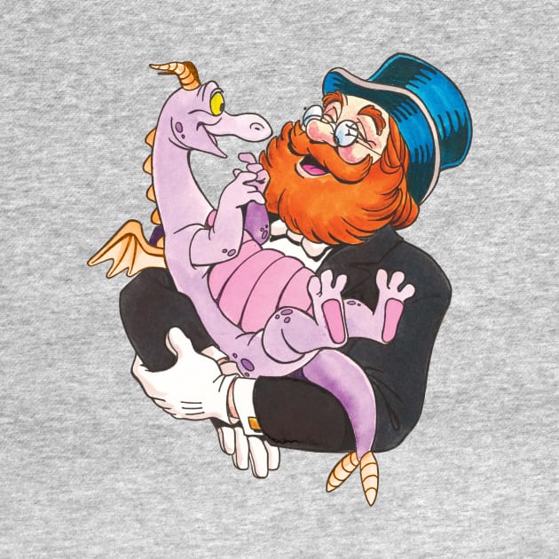 Dreamfinder and Figment by Mouse Magic with John and Joie